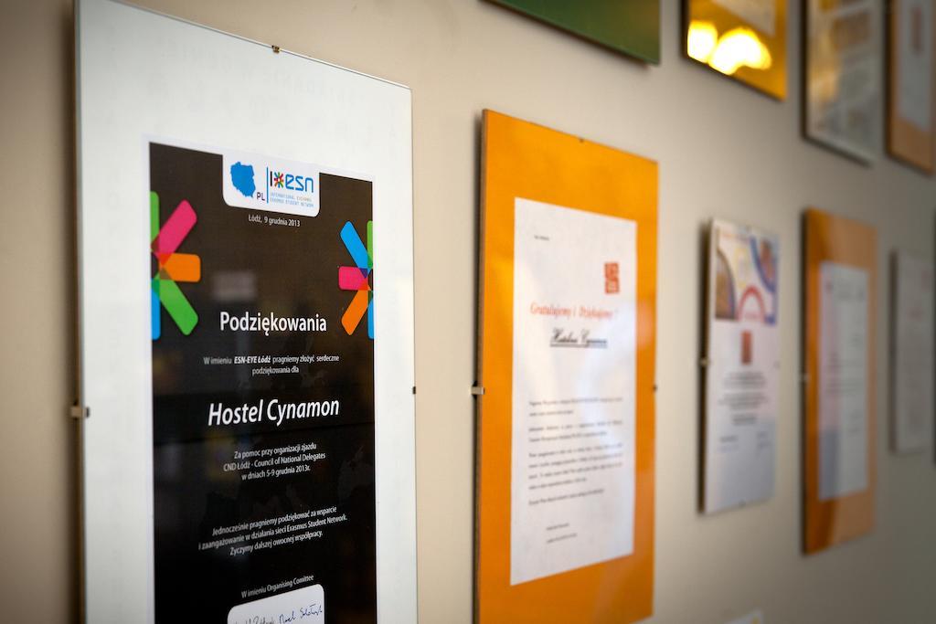Cynamon Hostel Łódź Dış mekan fotoğraf